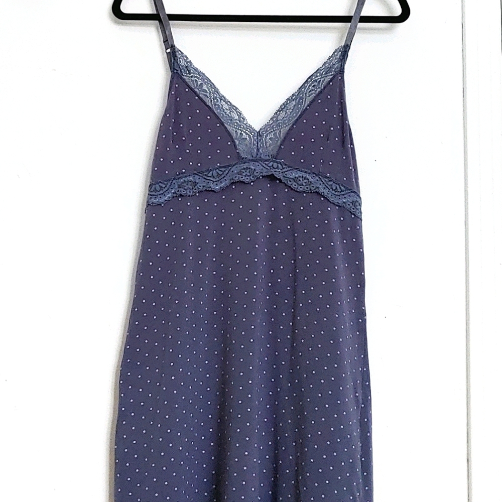 🌼 Woman's Nighty Cotton Size S Blue